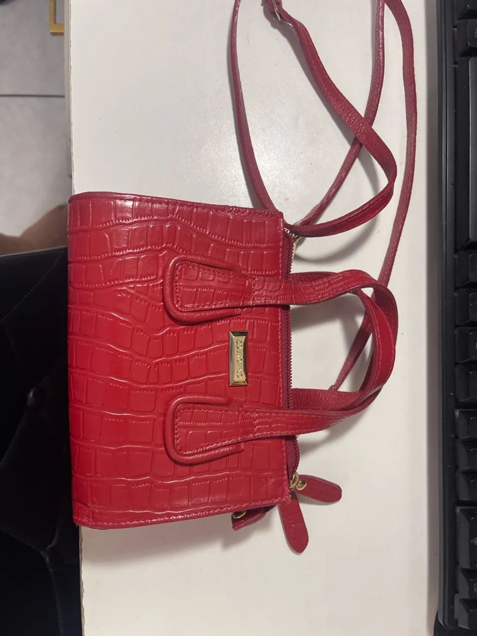 Bolsa couro fino - Foto 3