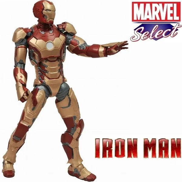 Iron Man - Mark 42 (Figura de ação Marvel Select) - Foto 3