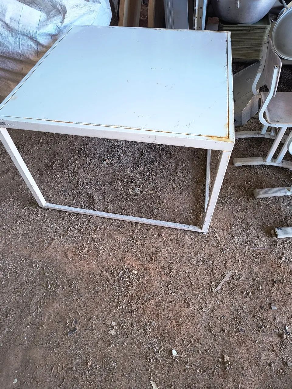 Mesa de ferro 90 x 90 x 60  - Foto 3
