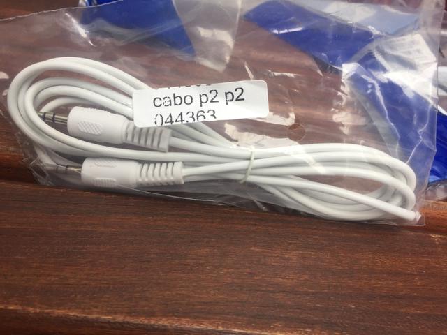 Cabo p2 p2 auxiliar novo com 1,5m