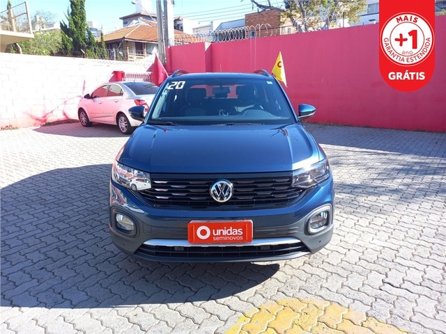 VOLKSWAGEN T-CROSS 2020 1.0 200 TSI TOTAL FLEX COMFORTLINE AUTOMÁTICO