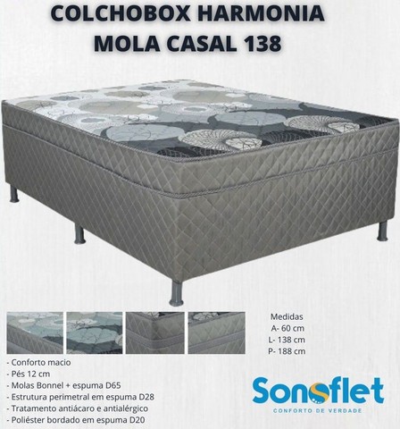 Quarto cama box conjugada casal 