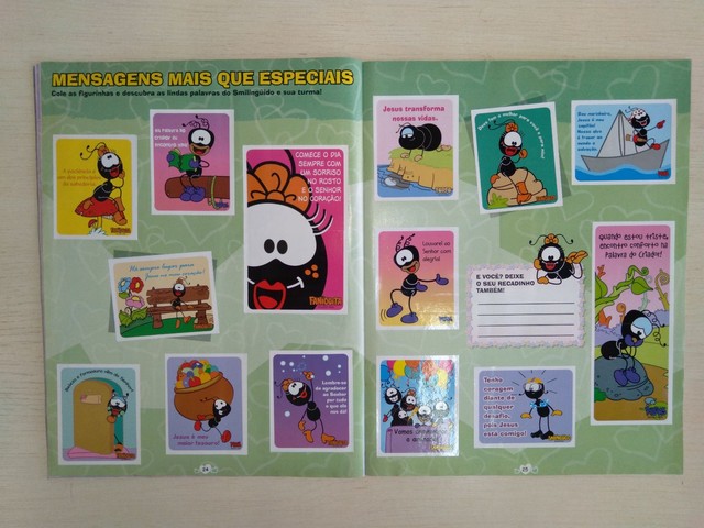 Álbum de figurinhas Smilingüido  - Foto 4