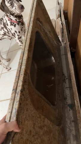 Granito + Cuba lavatório 
