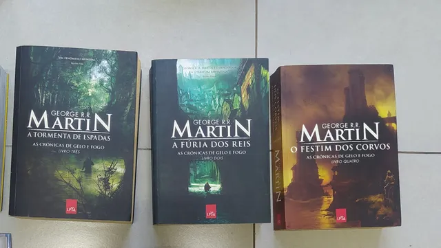 Kit 3 Livros As Crônicas de Gelo e Fogo/ House Of The Dragon, Livro Leya  Usado 88745243