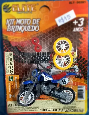 Moto De Brinquedo Motocross 28Cm Moto De Trilha Infantil