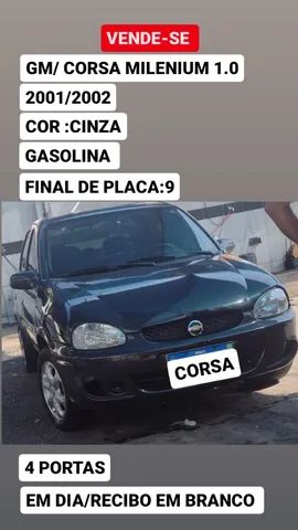 Chevrolet Corsa Sedan Super Milenium 1.0 MPFI 16V Gasolina 4