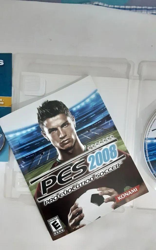 PS3 - Lote 3 CDS Jogos Eletrônicos: PES 2008, 2009 e 2011, conservados,  porém