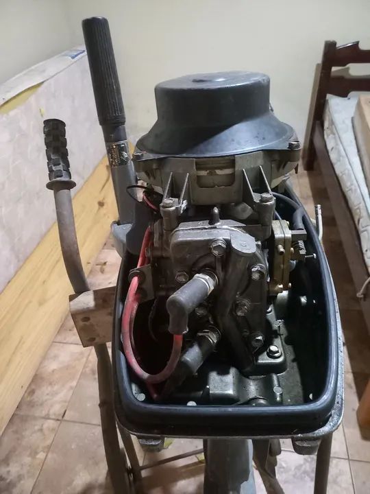 Motor de Popa Suzuki 6hp - Imperdível! RELÍQUIA - Foto 9