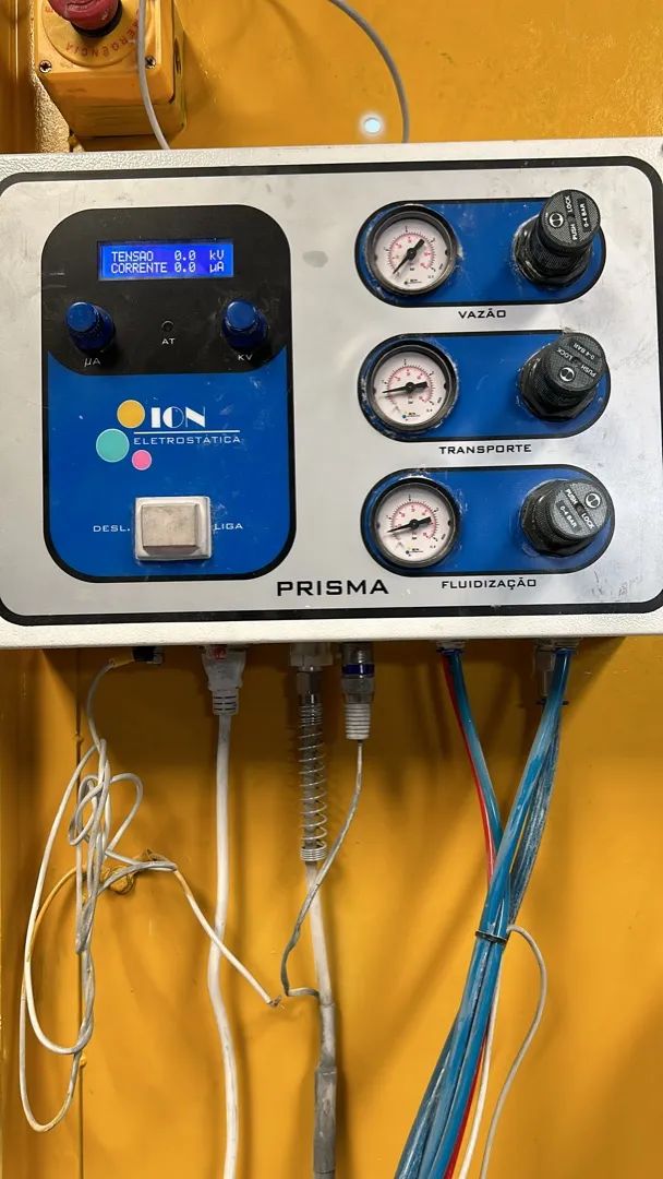 Linha contínua para pintura eletrostática  - Foto 6