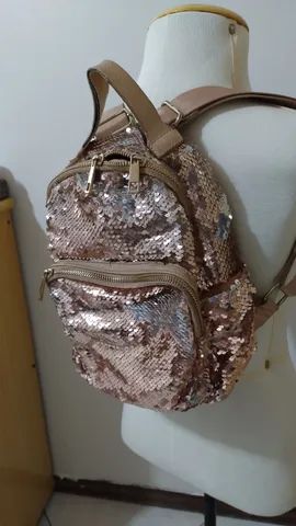 Mochila infantil de paetês no estado - Foto 3