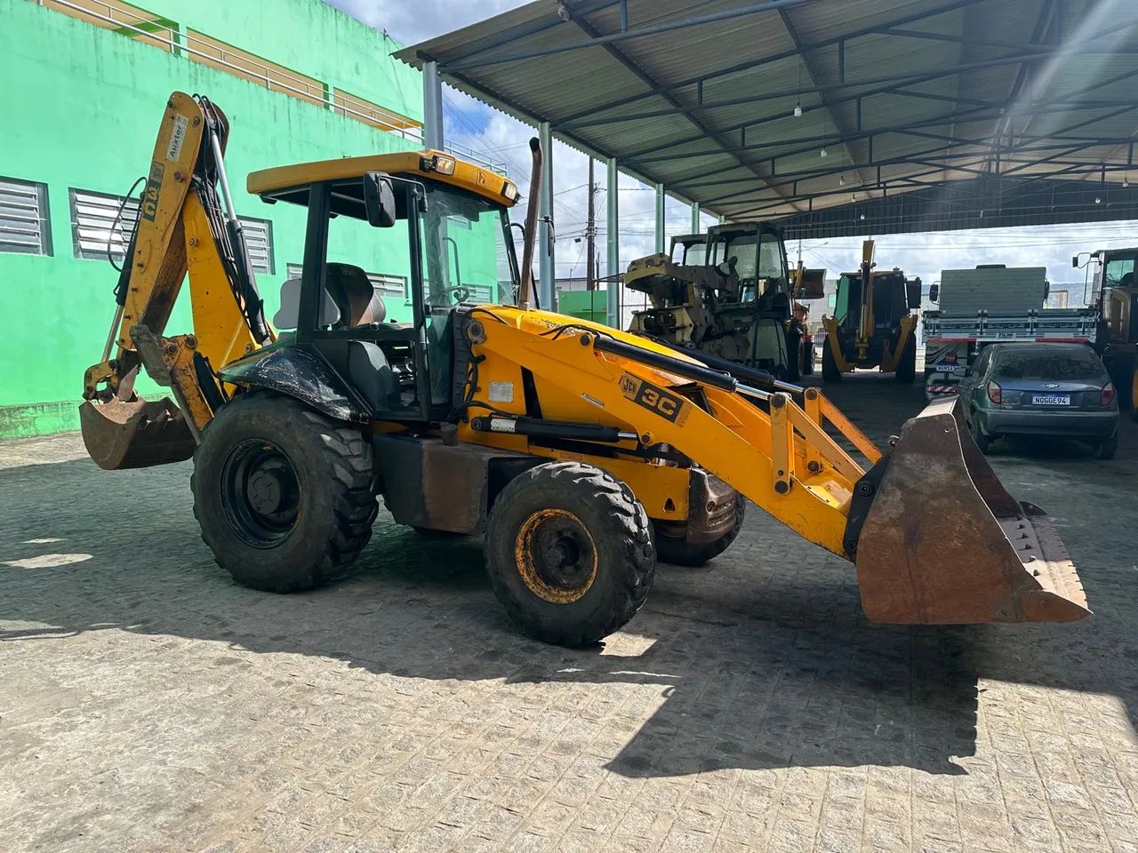 Retroescavadeira JCB 3C  - Foto 4