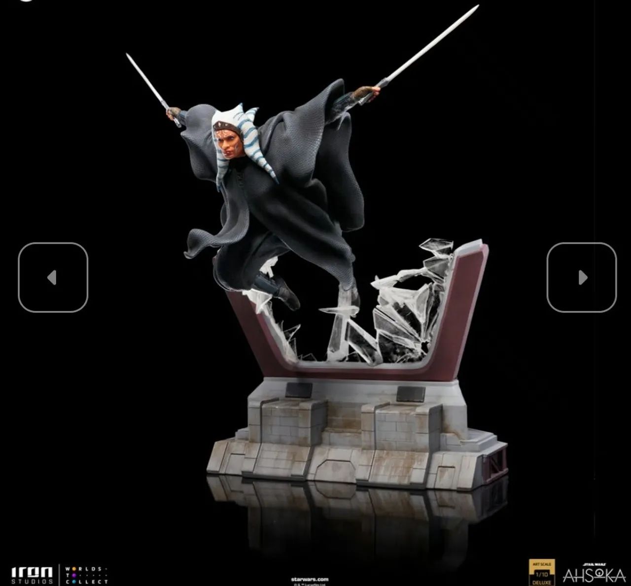 Ahsoka Tano Deluxe Star Wars Iron Studios - Foto 2