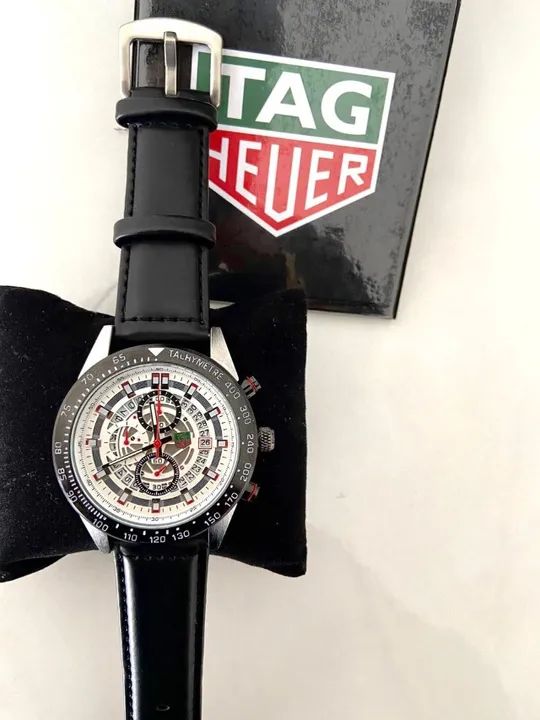 Relógio Tagheuer couro - Foto 6