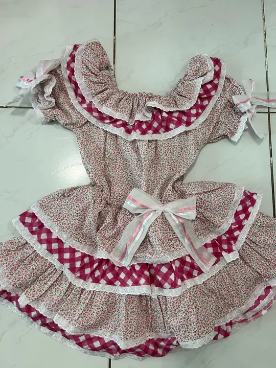 Vestido de Festa Junina Fem.