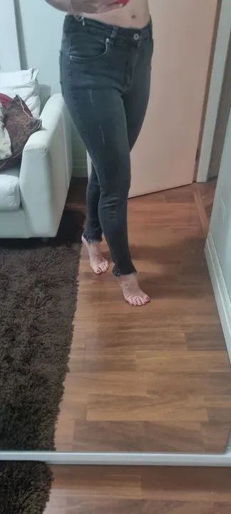 calça jeans hit usada 1 vez, 40