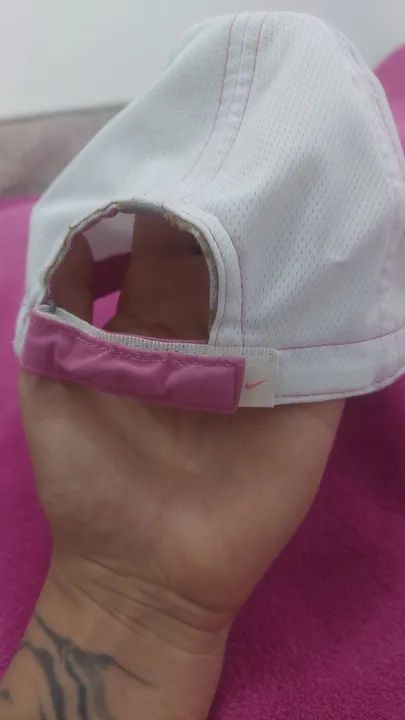 Boné Nike Rosa original diferente - Foto 3