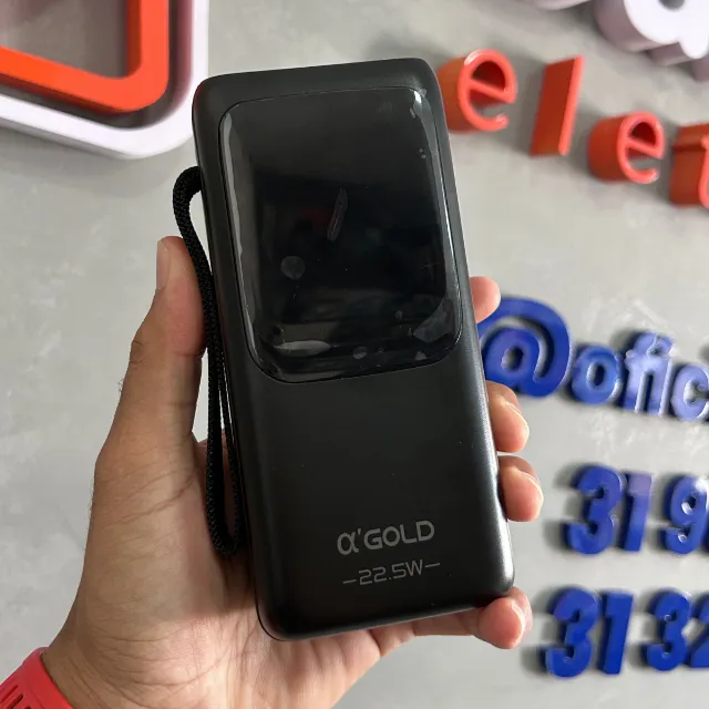 Power Bank Turbo Portátil 30.000mAh Mantenha Seus Dispositivos Carregados em Movimento!
