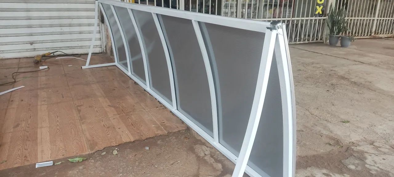 Toldo policarbonato prata UV - Foto 4