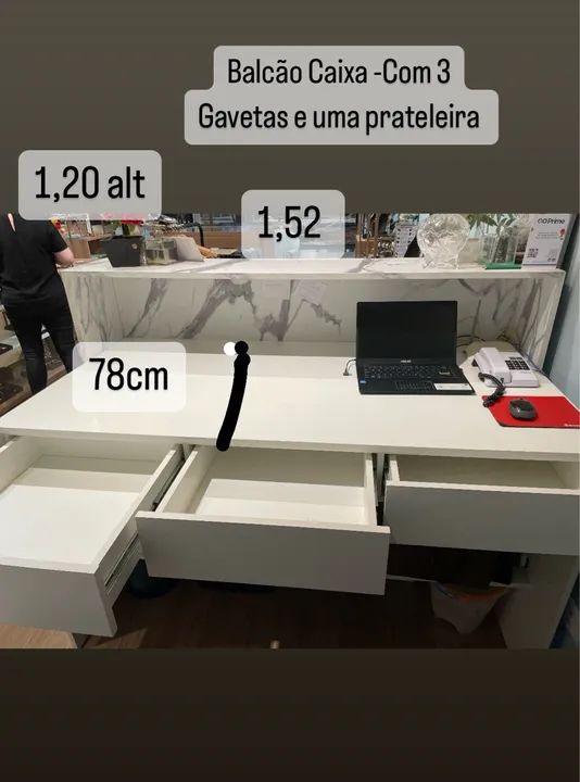 Balcão Caixa maravilhoso - Foto 2