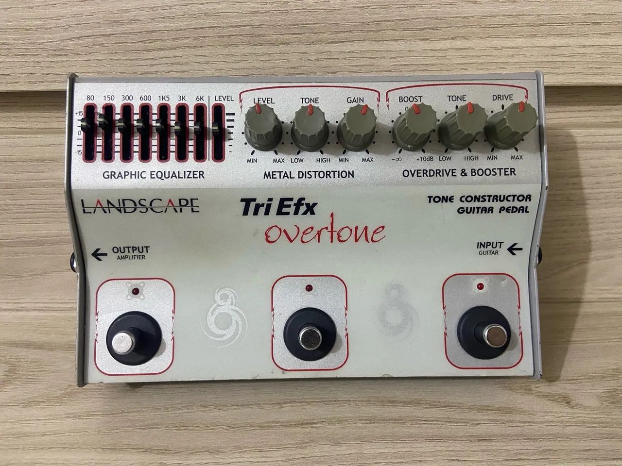 Pedal de Overdrive Tri Efx Landscape - Foto 2