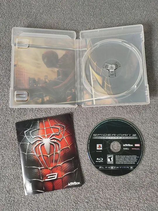 Spider-Man 3 Collector's Editon PS3 Jogo Raro! SpiderMan 3, Homem Aranha 3 - Frete Grátis  - Foto 4