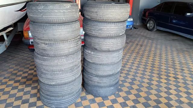 Pneus 185/55R16 Bridgestone - Meia vida e Usados - R$150,00 cada - Foto 3