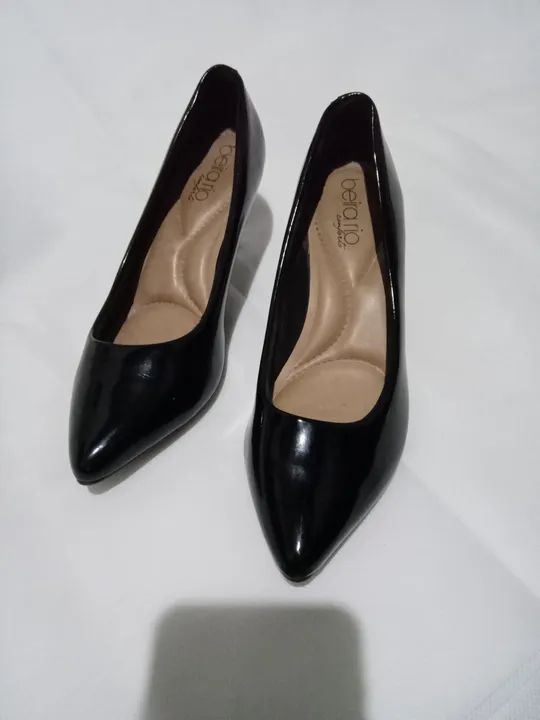 Scarpin Salto Preto tamanho 36