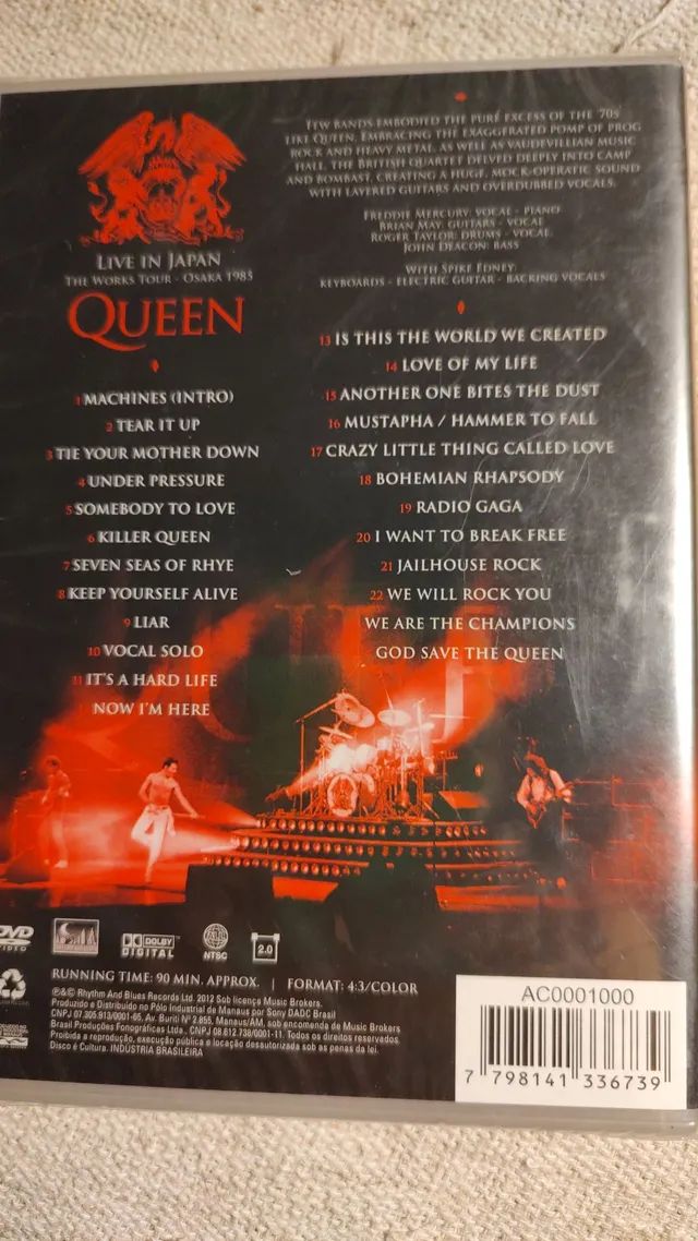 DVD Queen Live in Japan  - Foto 2