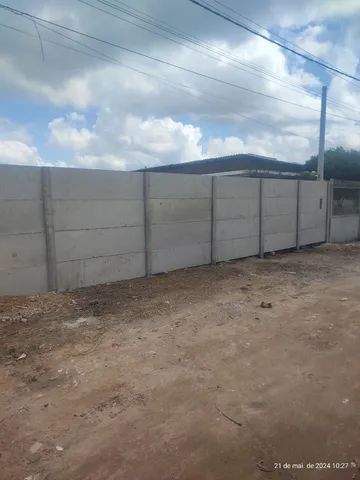 Muro pré moldados