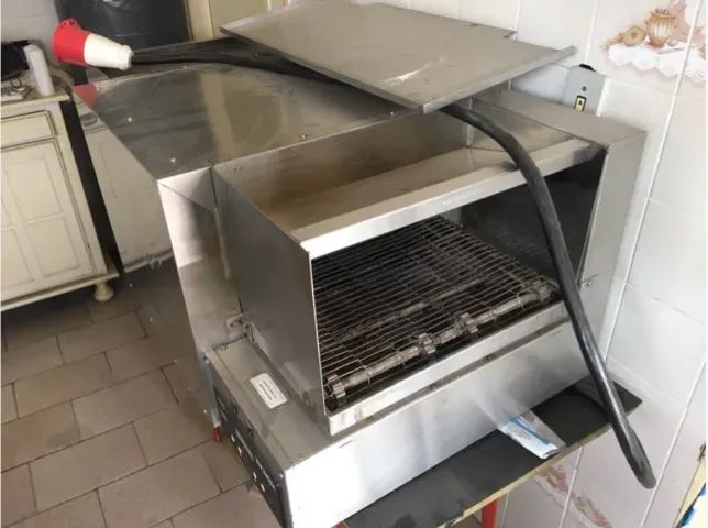 Forno 100% elétrico Infravermelho 220v Esteira/ Americano / padrão franquias / Trocas