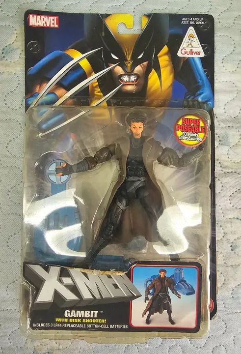Marvel Legends Gambit Série I Toybiz (Lacrado)