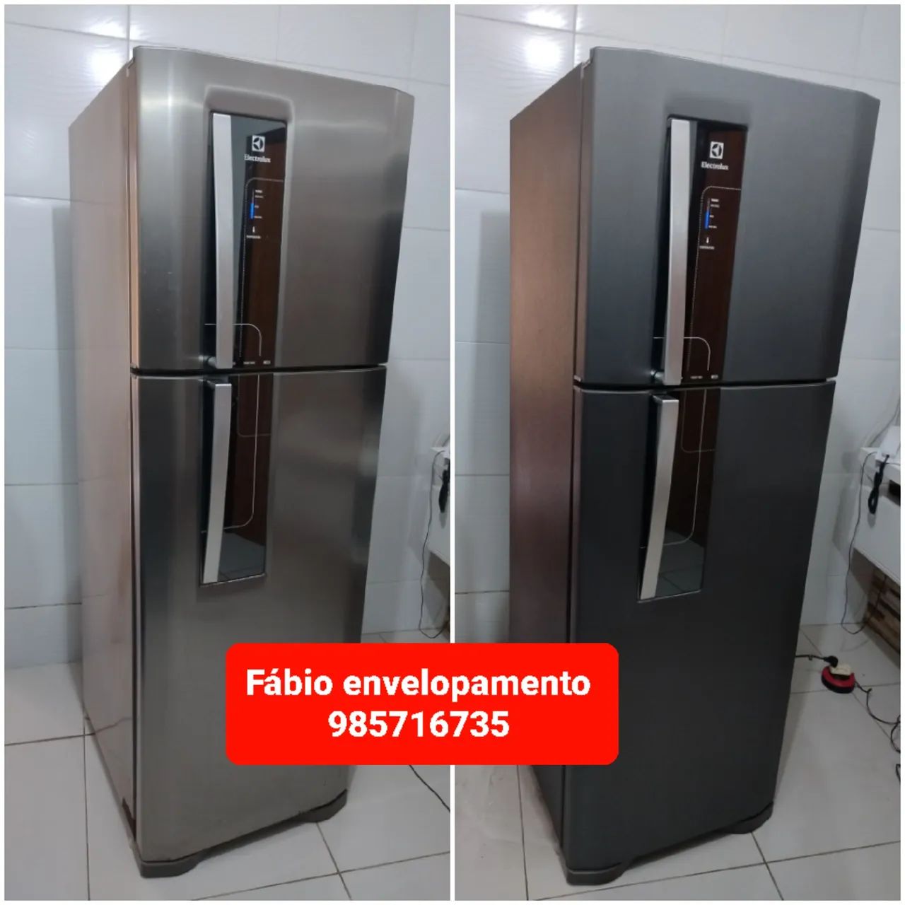 Envelopamento profissional em geladeira  - Foto 3