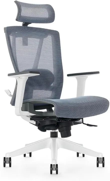 Cadeira de Escritório Makkon MK-7188 Ergonômica (Branca)