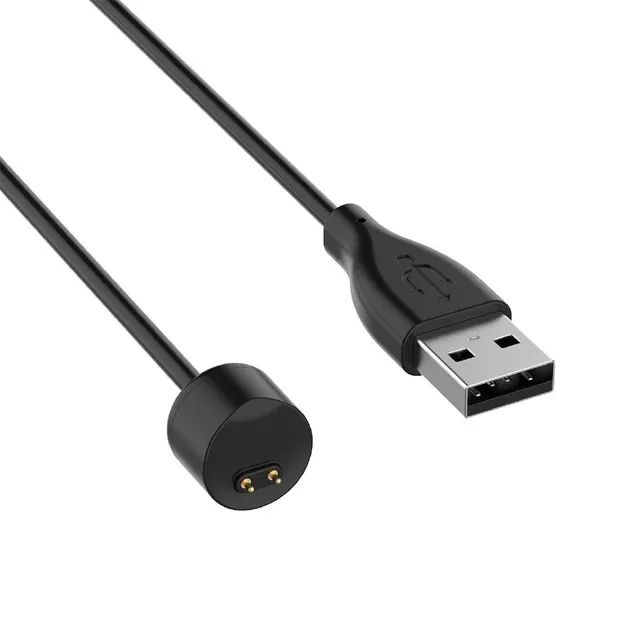 Cabo Carregador Para Relógio Mi Band 5 6 Xiaomi 50 Cm - Foto 3