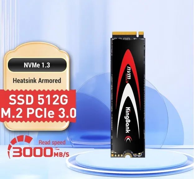 SSD NVMe M.2 512GB KingBank (Gen 3x4) - Promoção - Foto 2