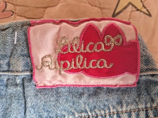 Minissaia Jeans Lilica Ripilica - Tamanho 12 Anos - Foto 2