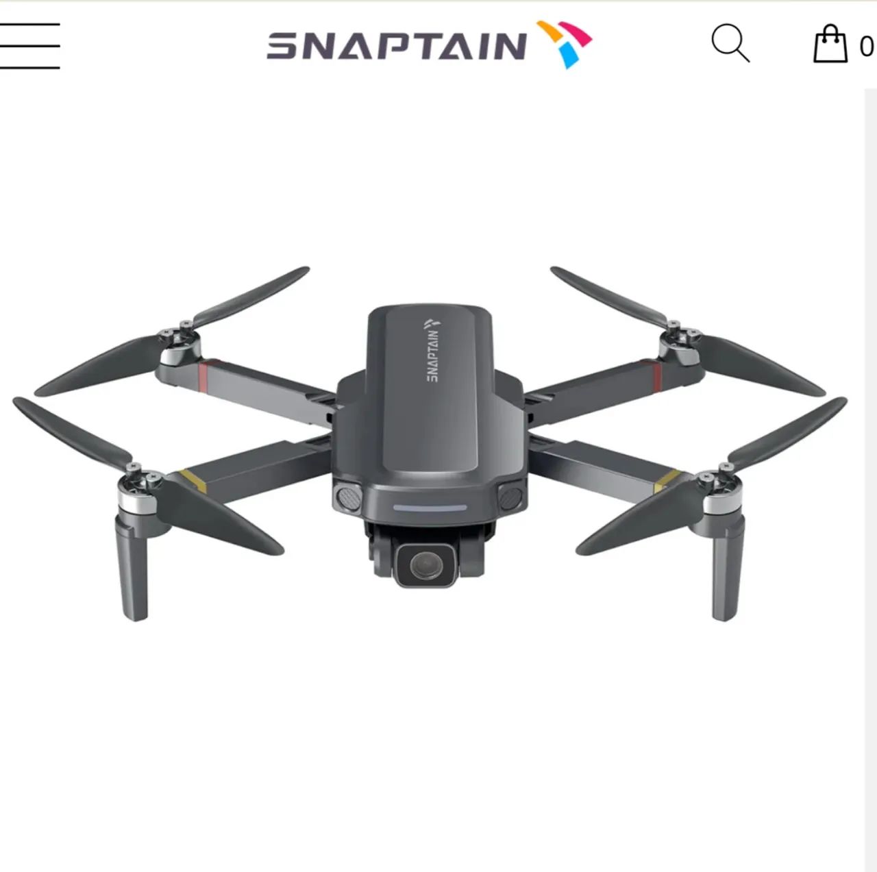 Drone Snaptain p30 com Câmera 4K, profissional.