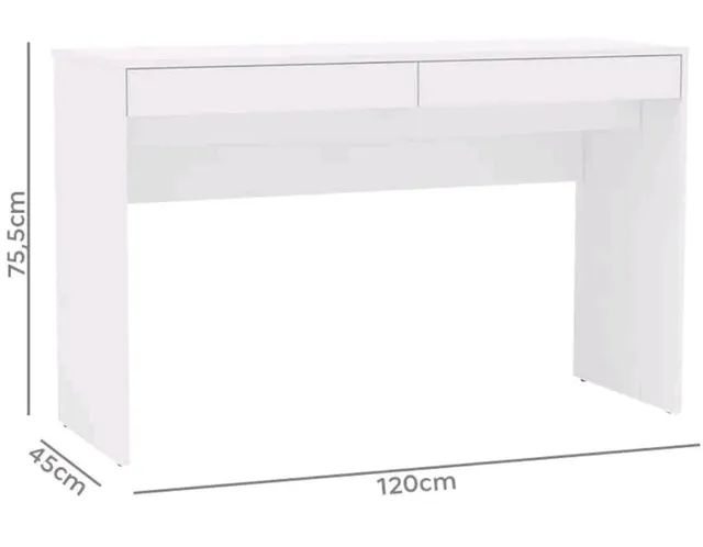 Mesa para computador 2gavetas 1.20 ampla  - Foto 2