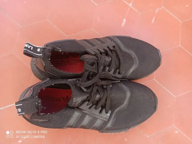 Tenis Running Preto Adidas Tam - 37