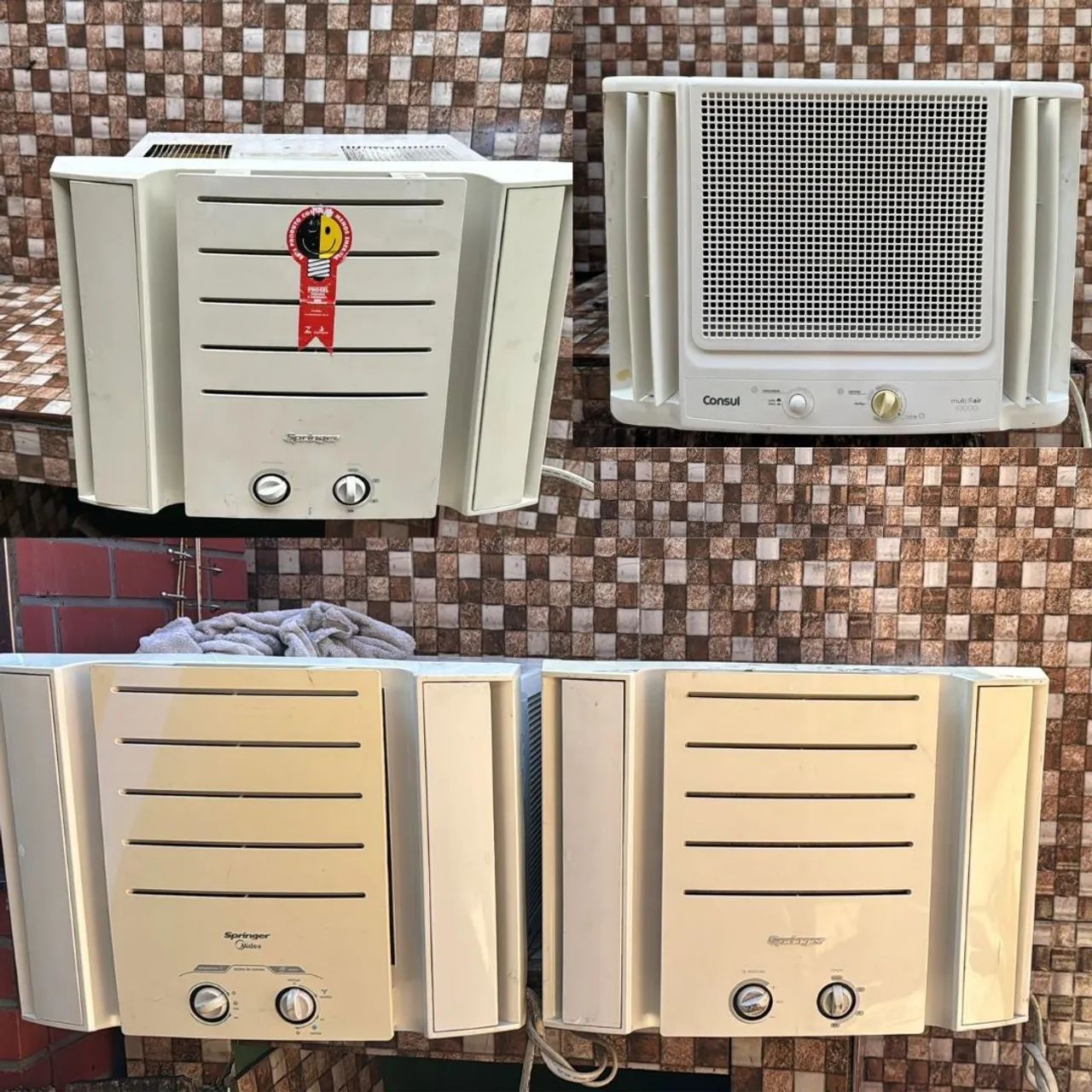 Ar condicionado janela 7500 e 10mil btus