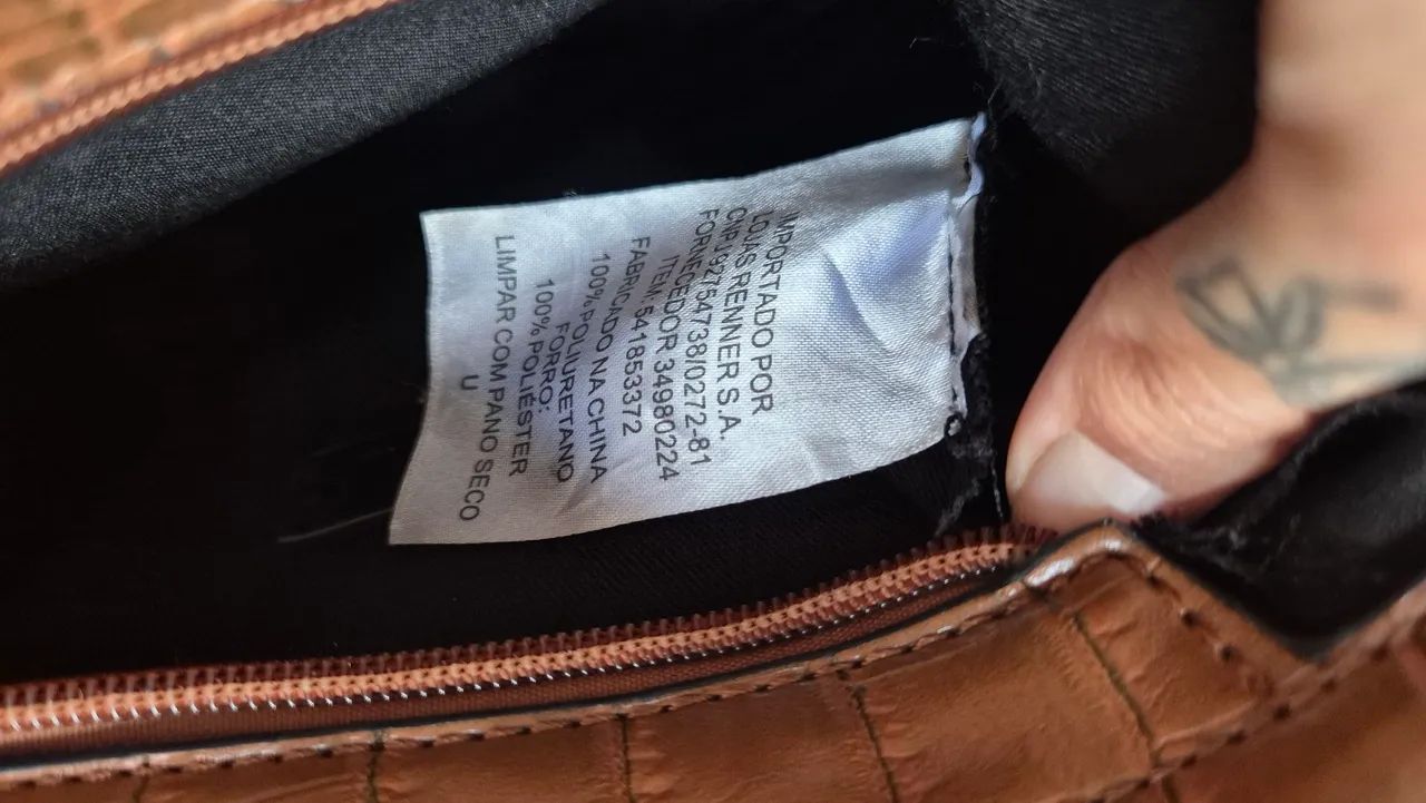 Bolsa transversal Renner Santinato - Foto 4