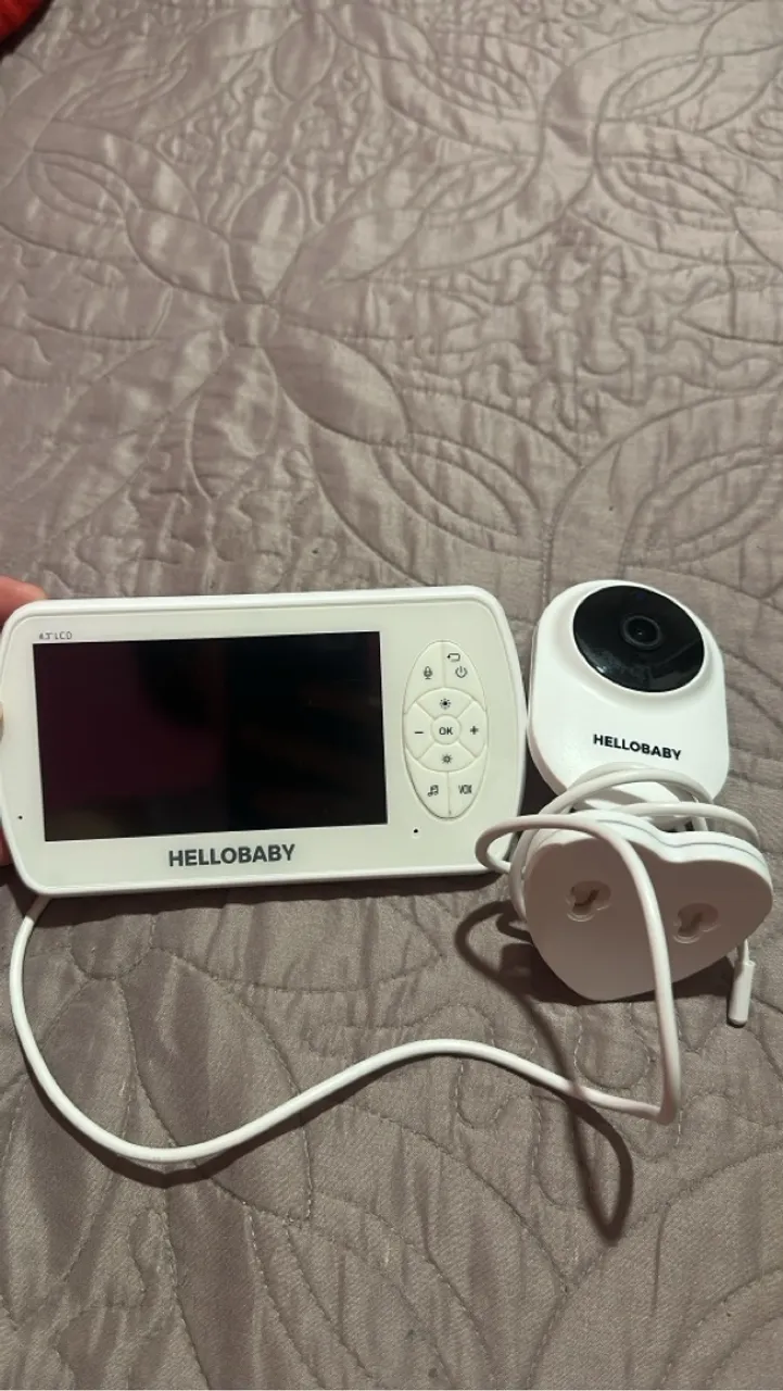 Babá Eletrônica HelloBaby com Câmera