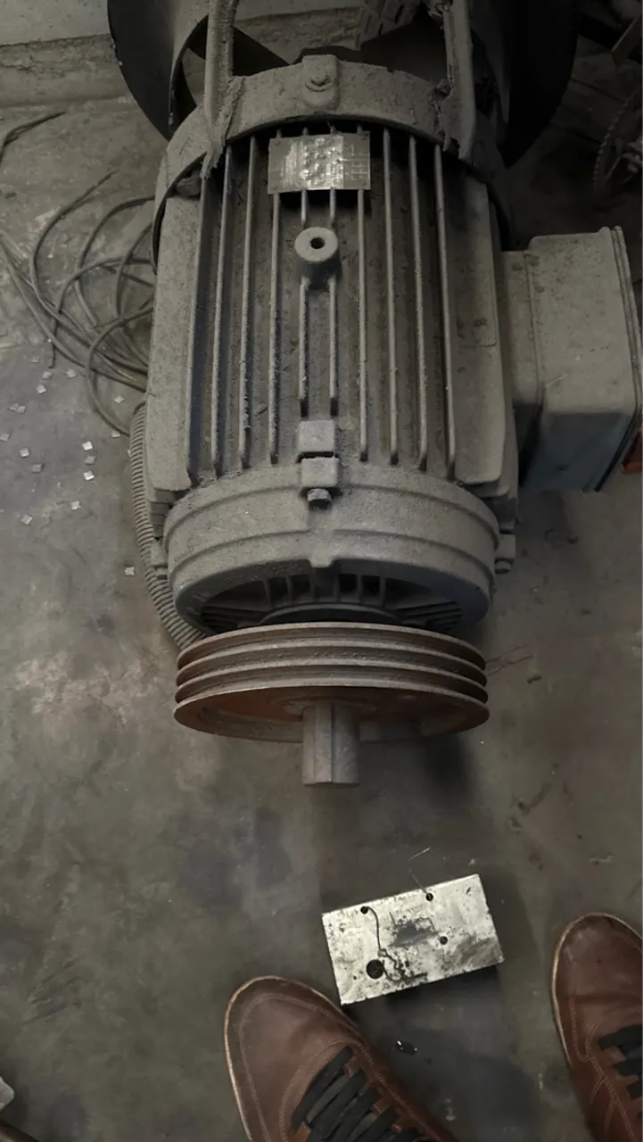 Motor Elétrico Industrial com Polia - Potente e Durável