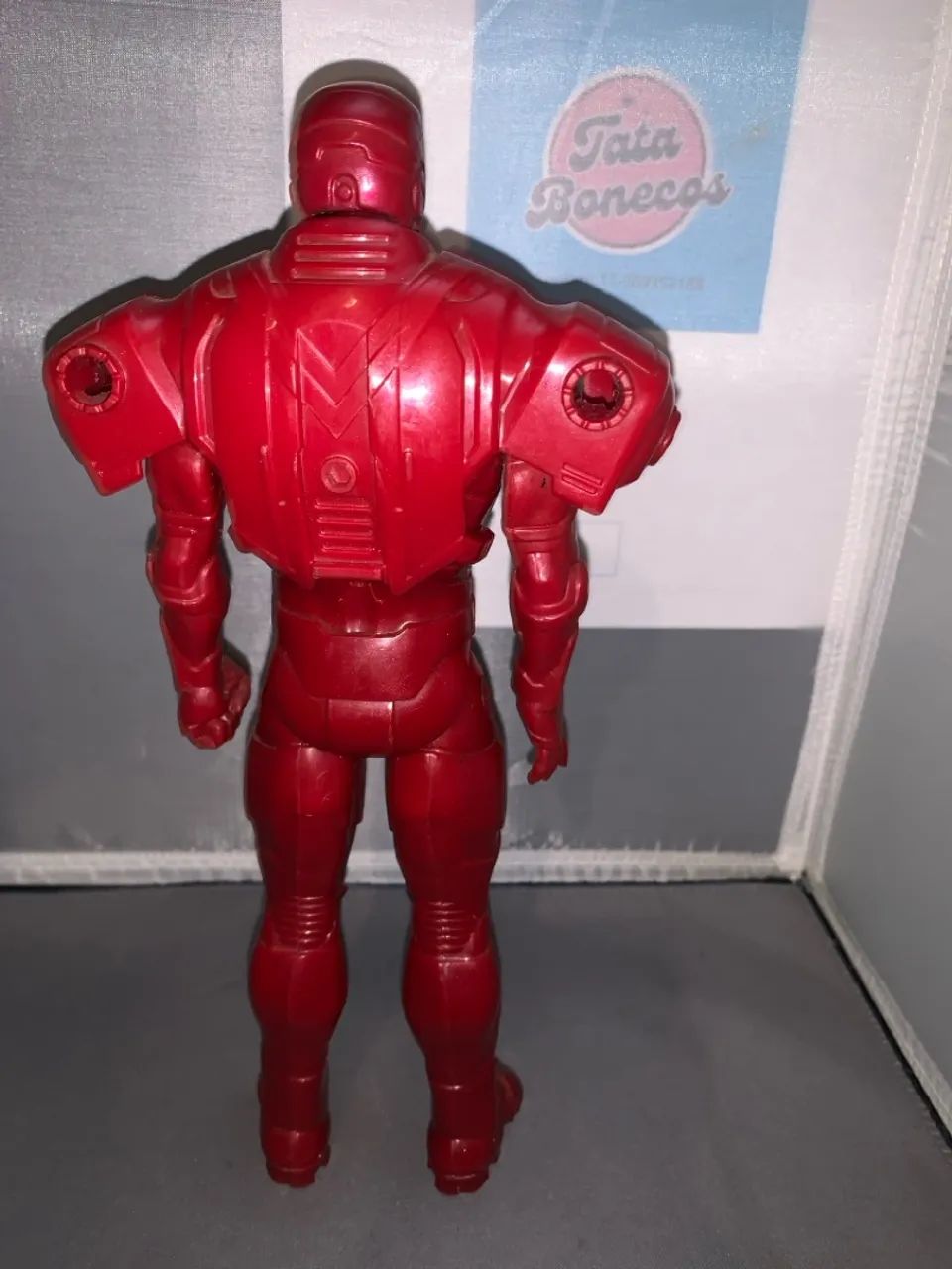 Boneco homem de ferro com armadura 30 cm  - Foto 3