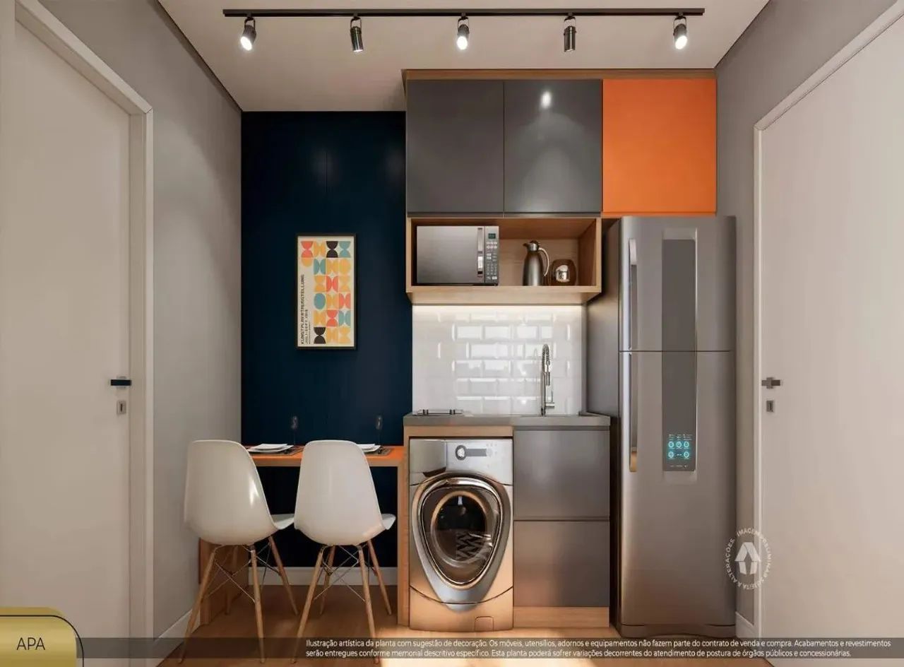 Studio para venda com 1 quarto, 21m² - Foto 3
