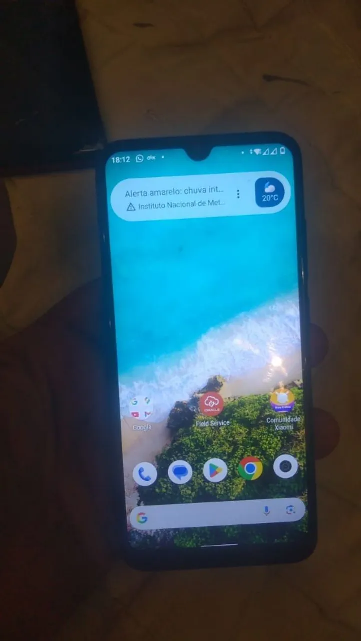 MI A3 TRASEIRA TRINCADA