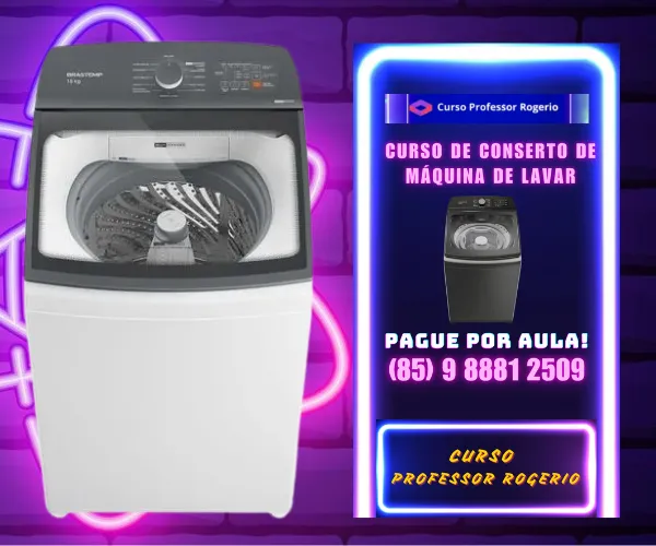 Curso de Máquina de Lavar em Fortaleza. Presencial.