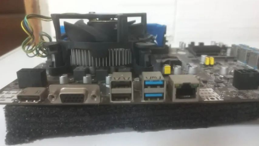  Placa-mãe 12 pcie para usb com g540 cpu lga1155  - Foto 4