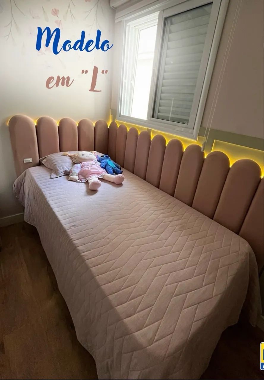 Cabeceira modular Nuvem  - Foto 3